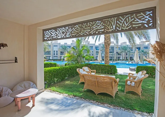 Ollystays - Free & Pool Access, Mangroovy 2br, El Gouna *