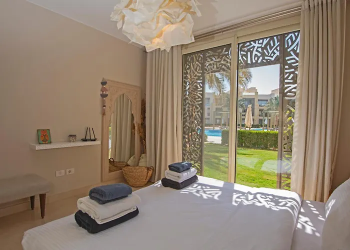 Ollystays - Free & Pool Access, Mangroovy 2br, El Gouna Apartment Hurghada
