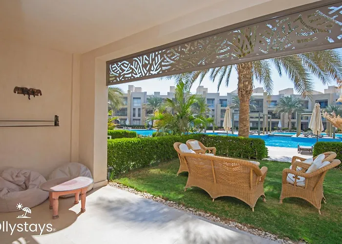 Ollystays - Free & Pool Access, Mangroovy 2br, El Gouna * Hurgada