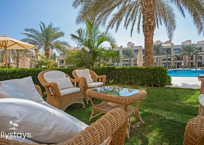 Ollystays - Free & Pool Access, Mangroovy 2br, El Gouna Hurgada