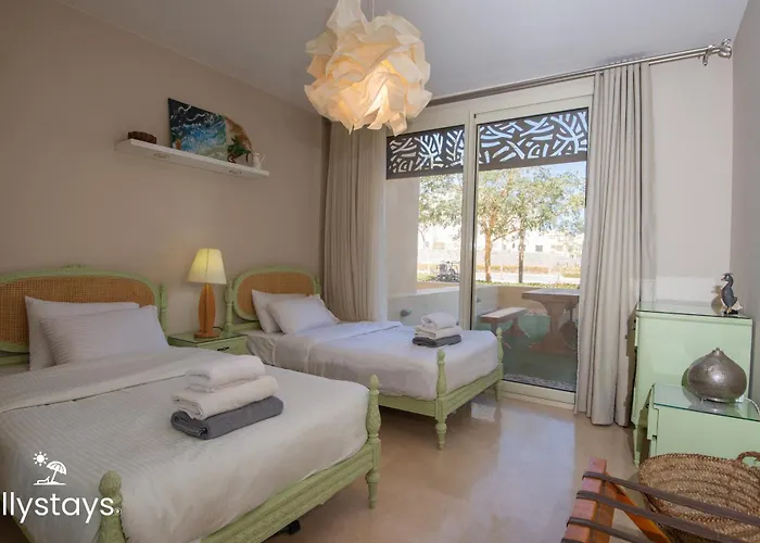 Ollystays - Free & Pool Access, Mangroovy 2br, El Gouna * Hurgada